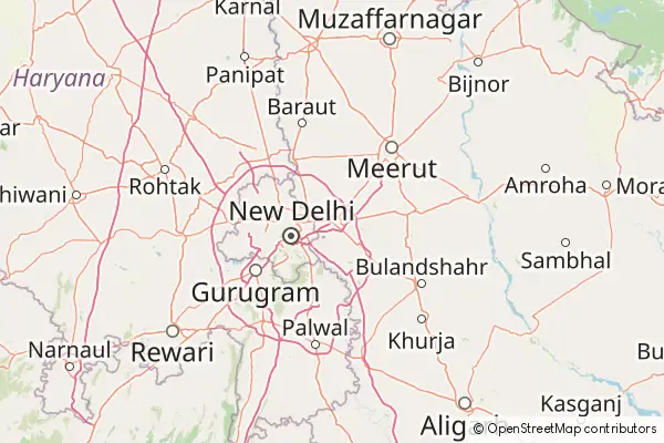 Karte Ghaziabad