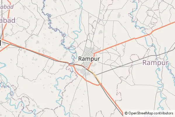 Karte Rampur