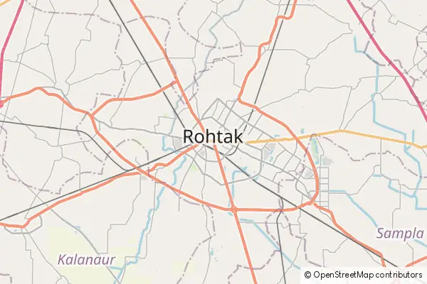 Karte Rohtak