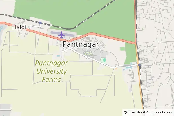 Karte Pantnagar