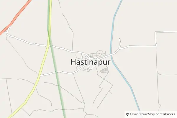 Karte Hastinapur