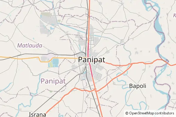 Karte Panipat
