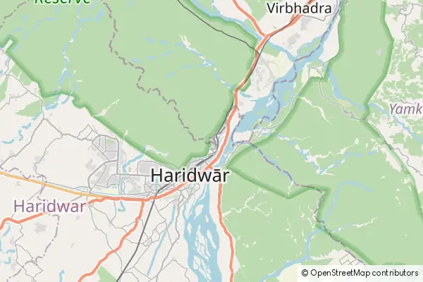 Karte Haridwar