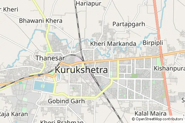 Karte Kurukshetra