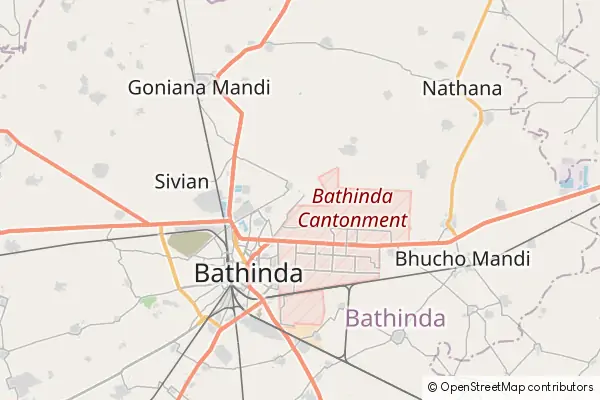 Karte Bathinda