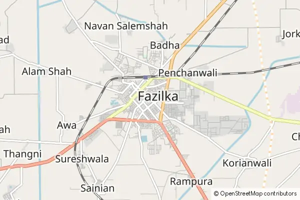 Karte Fazilka