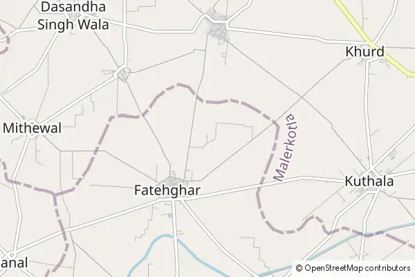 Karte Fatehgarh