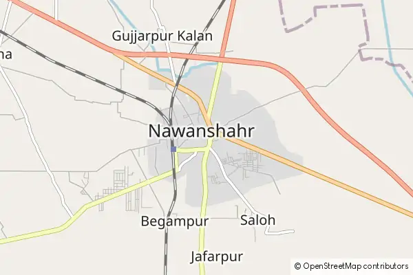 Karte Nawanshahr