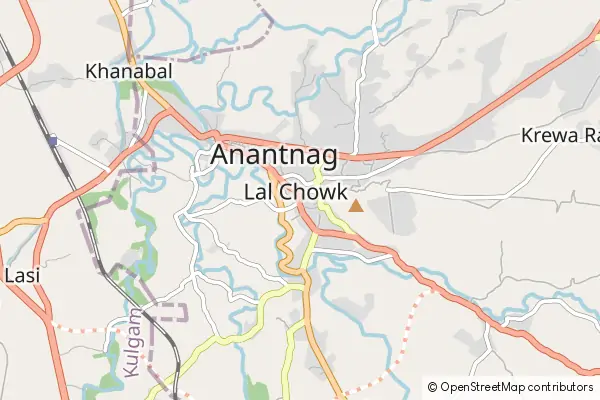 Karte Anantnag