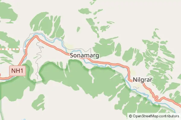 Karte Sonamarg