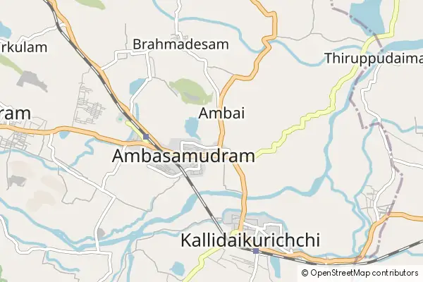 Karte Ambasamudram