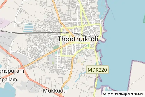 Karte Tuticorin