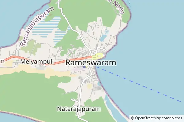 Karte Rameswaram