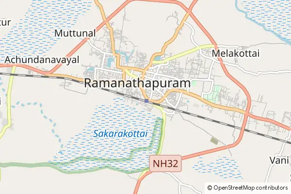 Karte Ramanathapuram