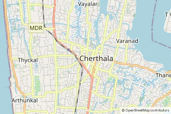 Karte Cherthala