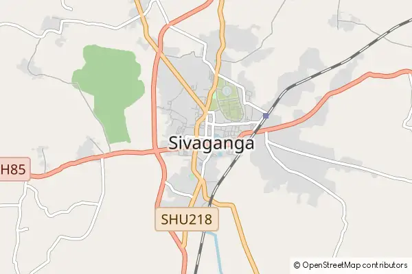 Karte Sivaganga