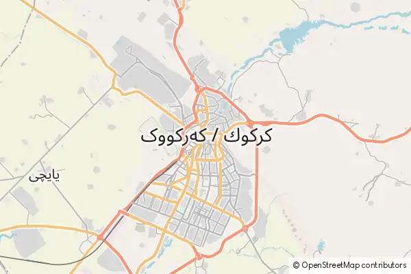 Karte Kirkuk