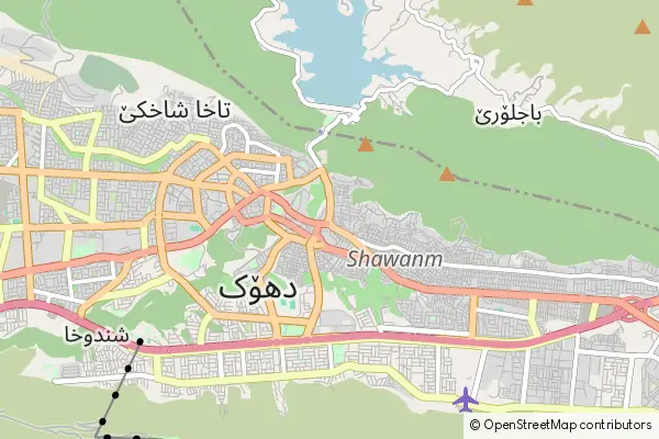 Karte Duhok