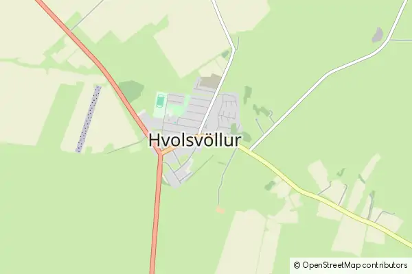 Karte Hvolsvöllur