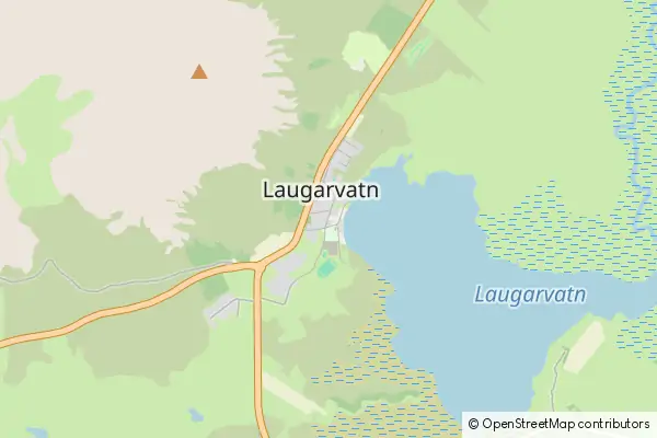 Karte Laugarvatn