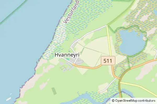 Karte Hvanneyri