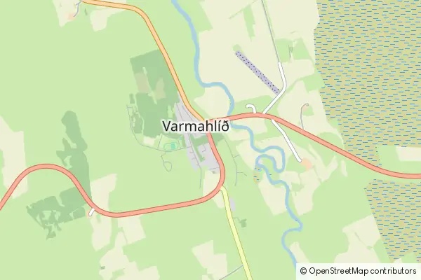 Karte Varmahlid