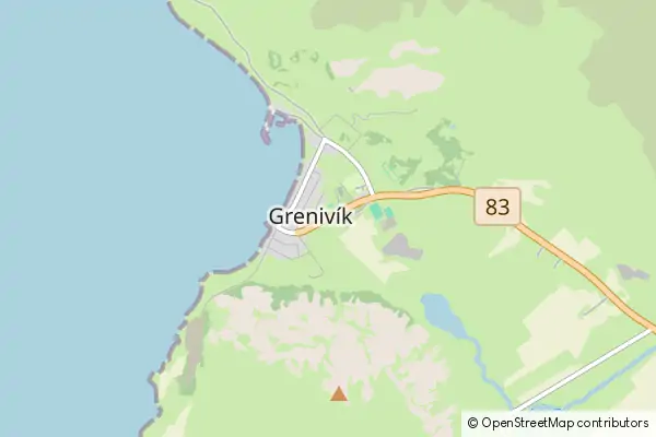 Karte Grenivík