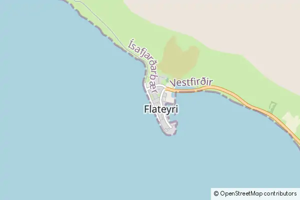 Karte Flateyri