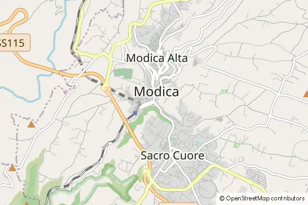 Karte Modica