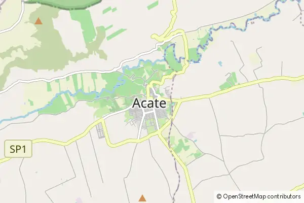 Karte Acate