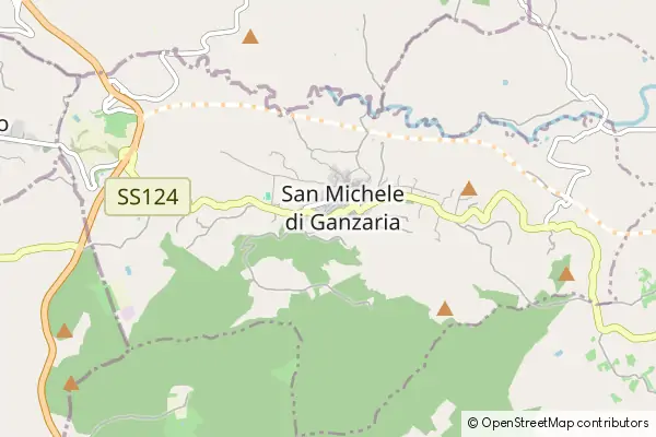 Karte San Michele di Ganzaria