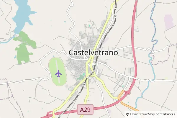 Karte Castelvetrano