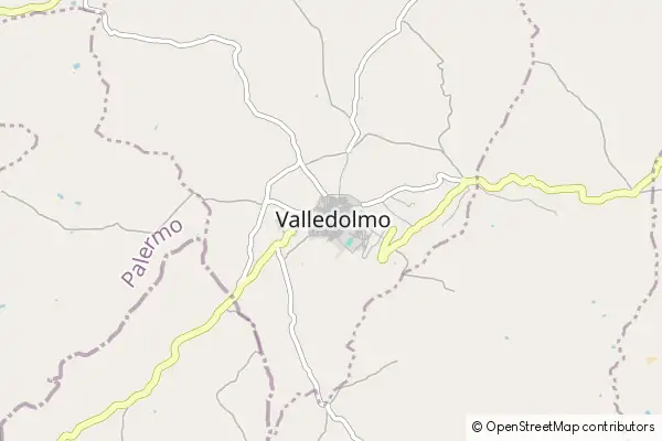 Karte Valledolmo