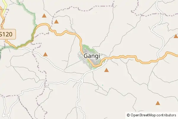 Karte Gangi