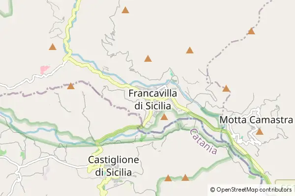 Karte Francavilla di Sicilia