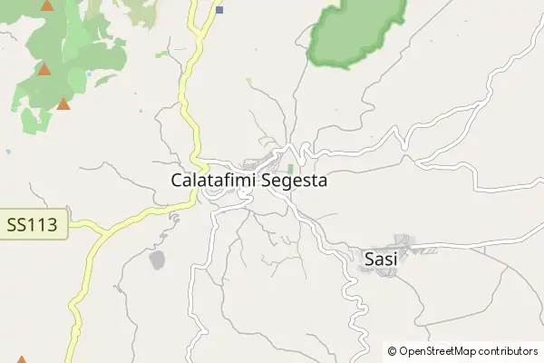 Karte Calatafimi-Segesta