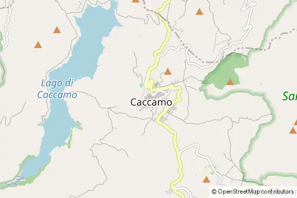 Karte Caccamo