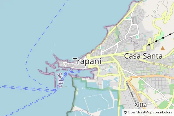 Karte Trapani