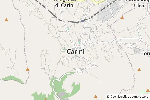 Karte Carini