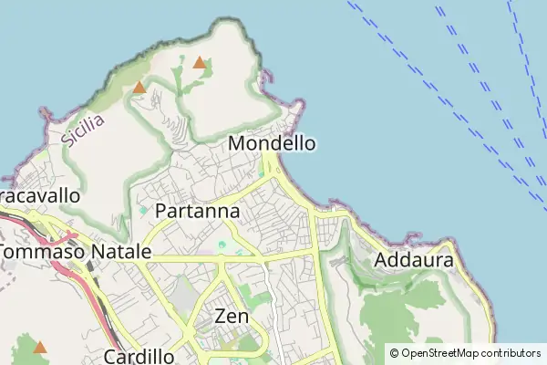 Karte Mondello