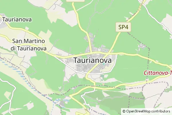 Karte Taurianova