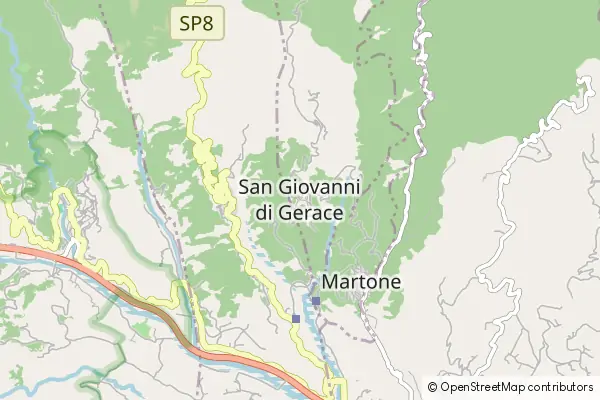 Karte San Giovanni di Gerace