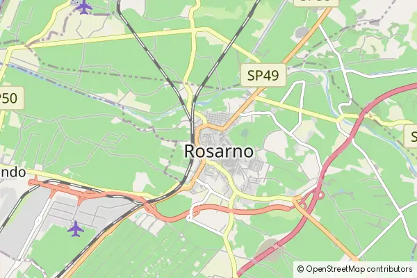 Karte Rosarno