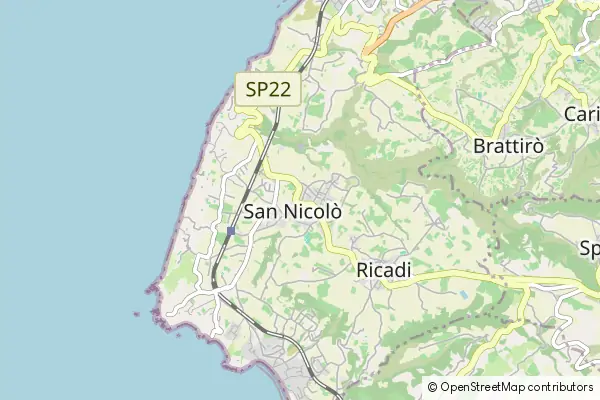 Karte San Nicolo di Ricadi