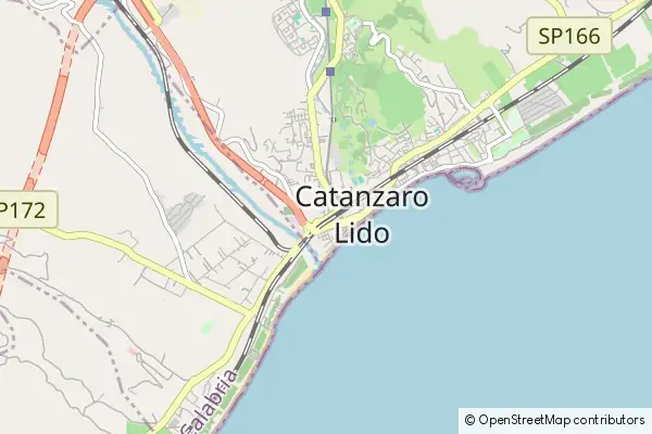 Karte Catanzaro Lido