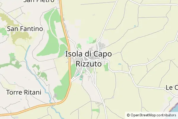 Karte Isola di Capo Rizzuto