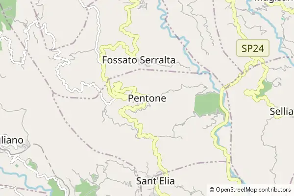 Karte Pentone