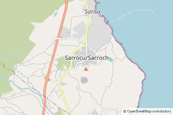 Karte Sarroch