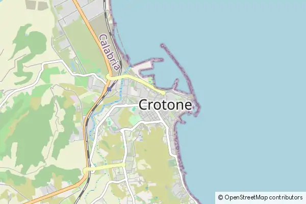 Karte Crotone