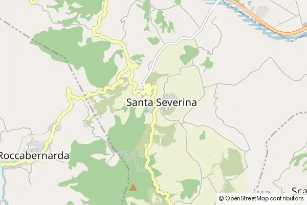 Karte Santa Severina